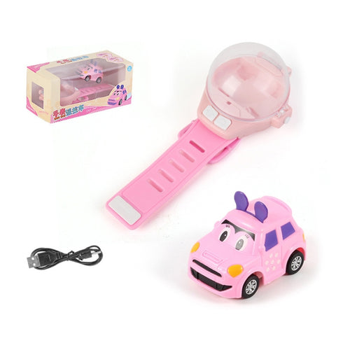 Hot Sales Mini Remote Control Small Car With Analog Watch